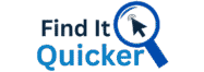 find it quicker logo