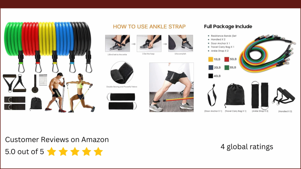 Resistance Bands Set with Handles