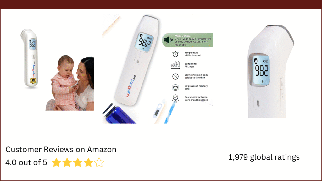 Digital Thermometer and Health Kit