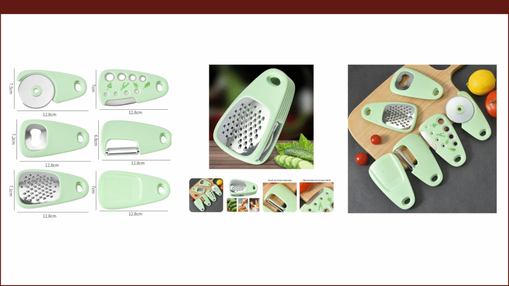 Multipurpose Set of 6 Pieces Cooking Tools